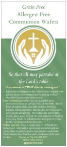 Communion-Flyer